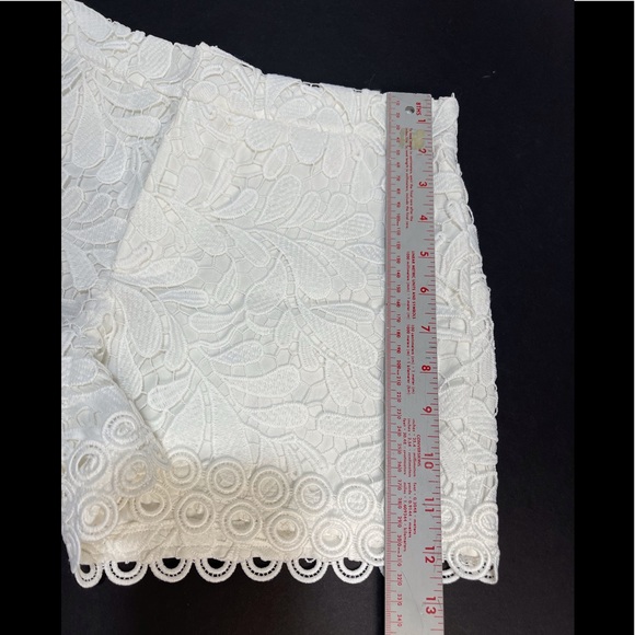 PARKER Designer Lace Shorts Dressy Lace Size 4 - Picture 14 of 16